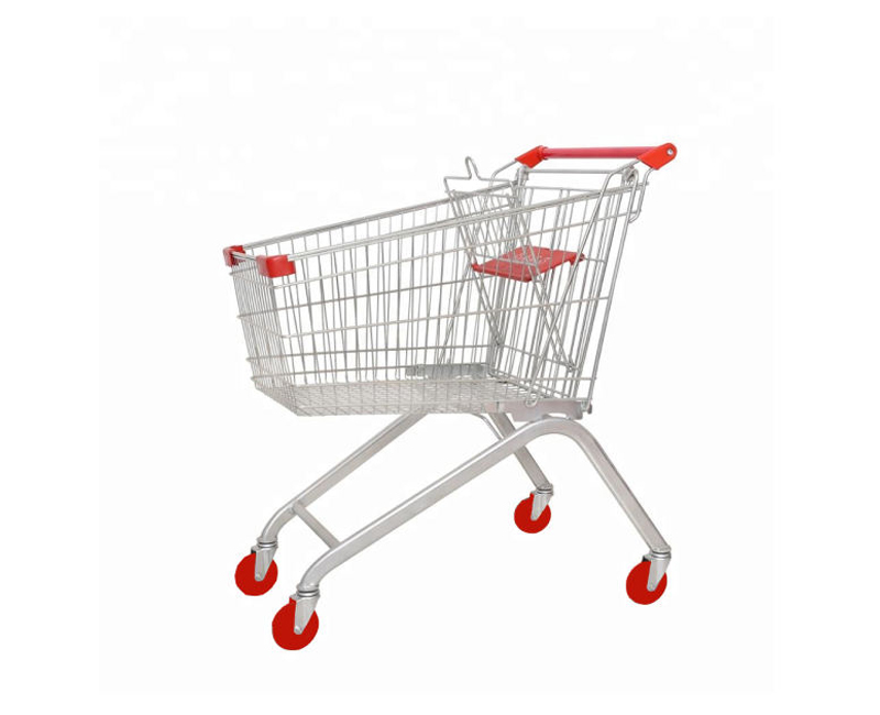 Metal Shopping Cart 80L